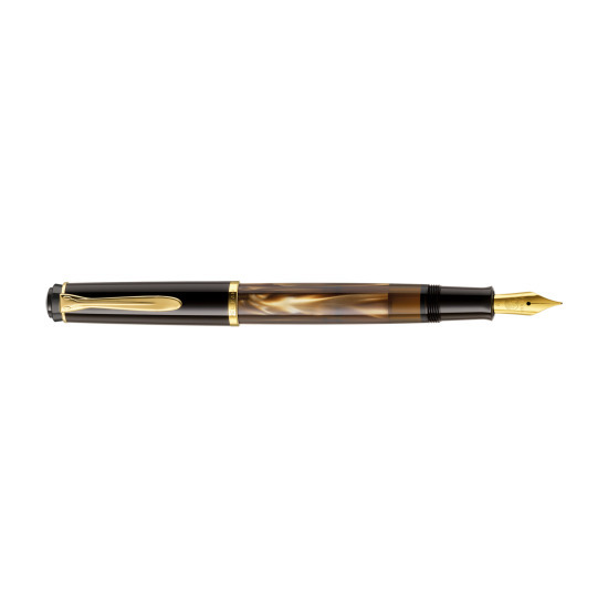Pelikan M200 Classic "F" Marrone Marble Penna Stilografica