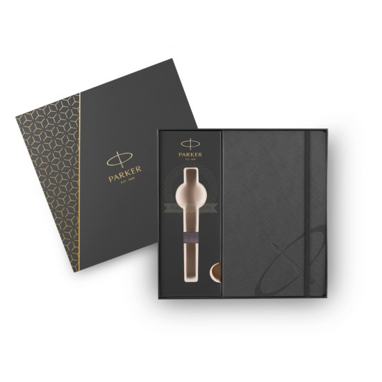 Parker gift box with a notebook for one product