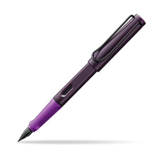 Penna Stilografica Lamy Safari Violet Neroberry F 0D8