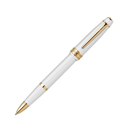 Penna Rollerball Cross Bailey Bianca lacca GT