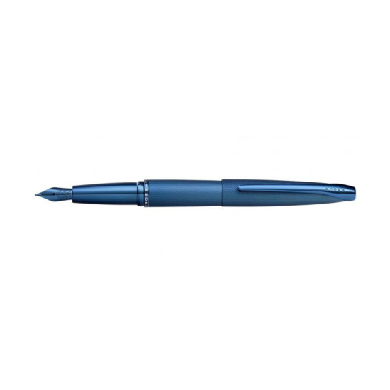 Cross ATX Blu Strisce PVD Penna Stilografica