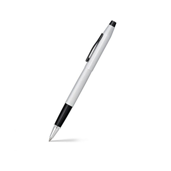Cross Century Classic Penna Rollerball Chrome Strisce PVD