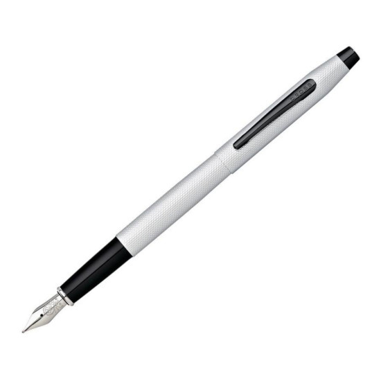 Penna Stilografica Cross Classic Century cromato Strisce PVD