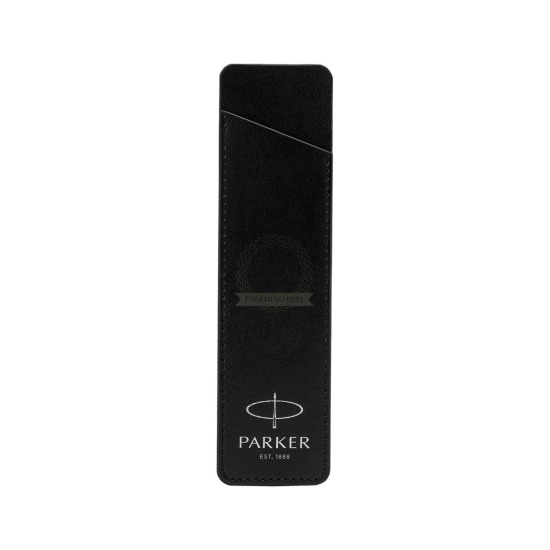 Parker black eco-leather case for 1 product