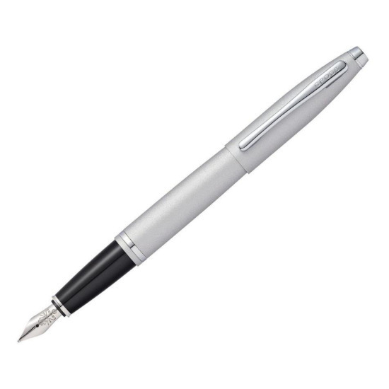 Cross Calais Satinato Chrom CT M Penna Stilografica 