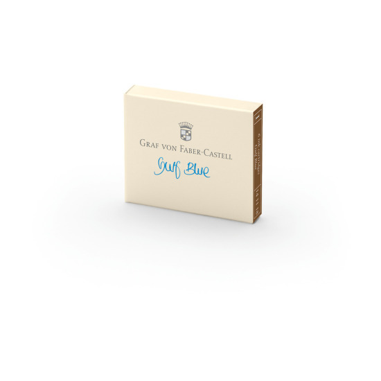 Graf Von Faber-Castell Gulf Blue 6 szt. pen cartridges