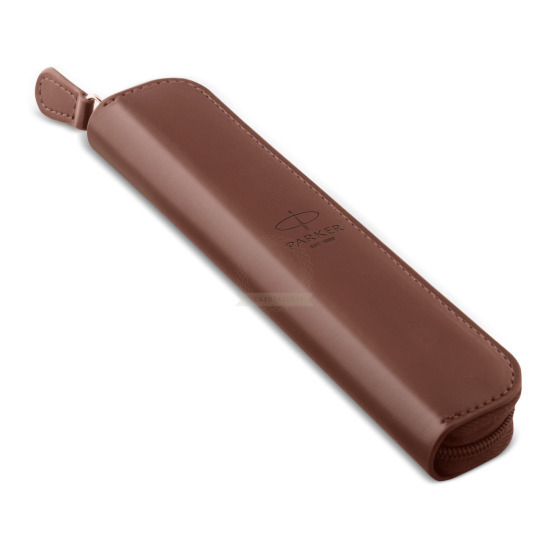 Parker case for a single product in brown colour