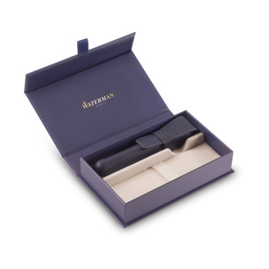 Waterman Gift box, navy blue pen pouch