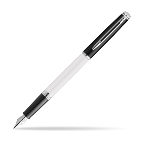 Waterman HÉMISPHÈRE COLOR-BLOCK BLACK-WHITE Fountain Pen