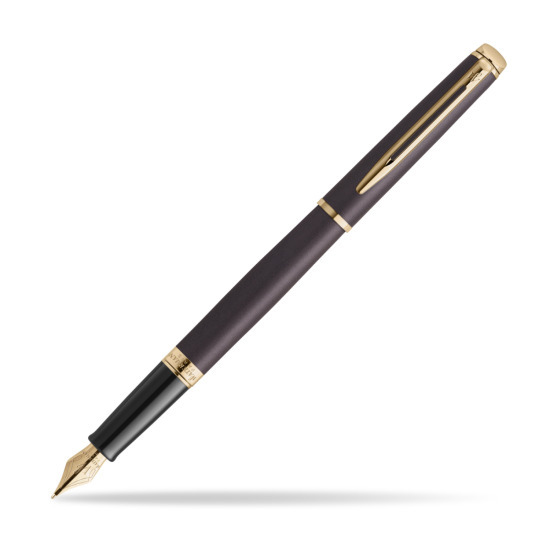 Waterman Hémisphère Lava Black Metallic GT Pluma estilográficas