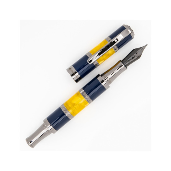 Monteverde Regatta Sport Blue/Yellow Fountain Pen