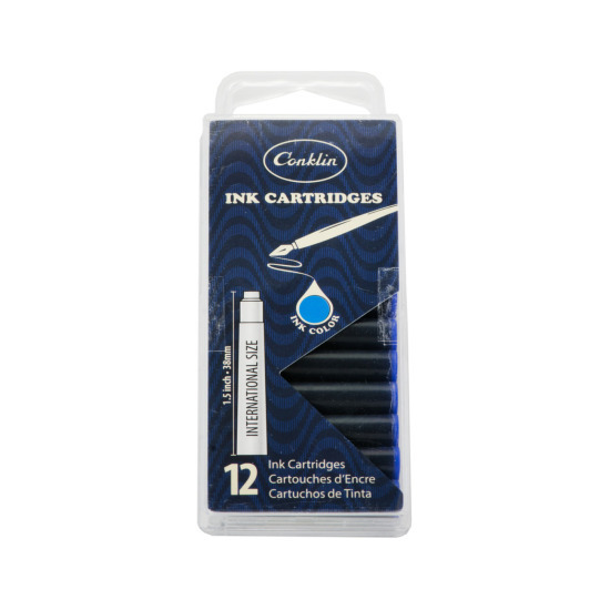Conklin Blue Cartridge Ink