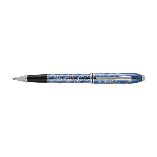 Cross Townsend Zodiac Year of the Snake Blue Rollerballpen