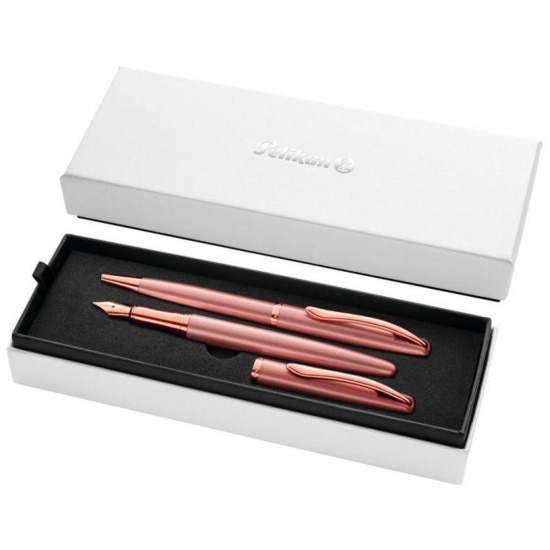 Pelikan Jazz Noble Elegance Rose GT Fountain pen + Ballpen Set