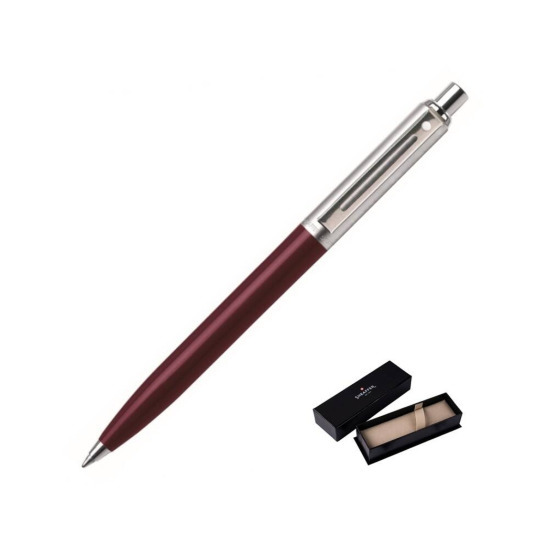Sheaffer Sentinel Burgundy and Chrome Ballpen