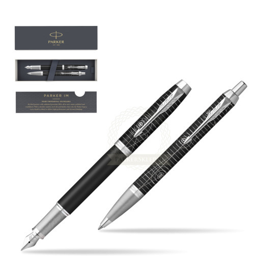 Parker PREMIUM LEGACY OF FLIGHT Gift Set Fountain Pen + Ballpoint Pen
