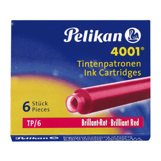 Pelikan RED ink cartridges