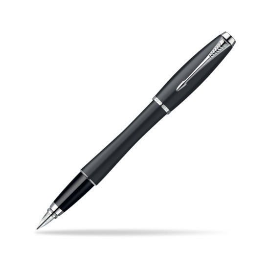 Parker Urban Classic Muted Black Lacquer CT Fountain Pen