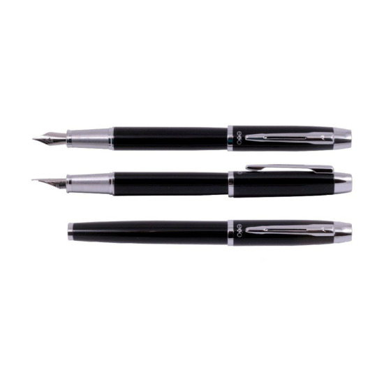Fountain pen EXO Aries black CT