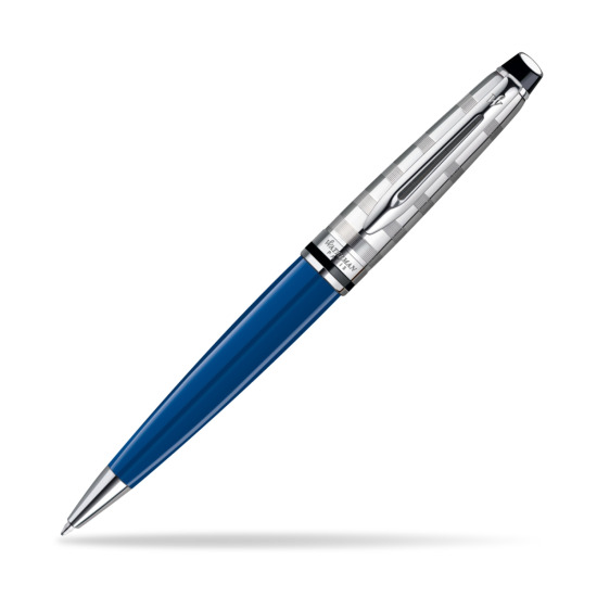 Waterman Expert Deluxe Blue Obsession Ballpoint Pen