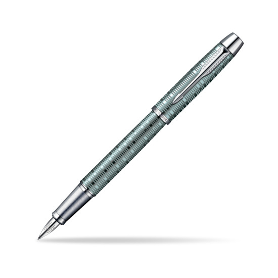Parker IM Premium Vacumatic Emerald Pearl CT Penna Stilografica