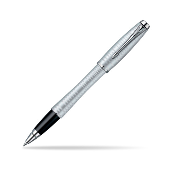 Parker Urban Premium Vacumatic Silver-Blue Pearl CT Rollerball Pen