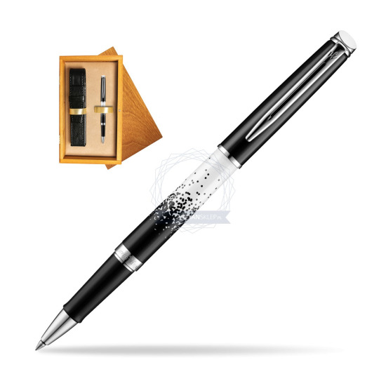 Waterman Hemisphere Ombres & Lumieres CT ROLLER BALL in single wooden box Honey Single Ecru