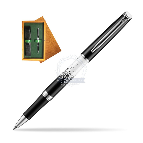 Waterman Hemisphere Ombres & Lumieres CT ROLLER BALL in single wooden box Honey Single Green