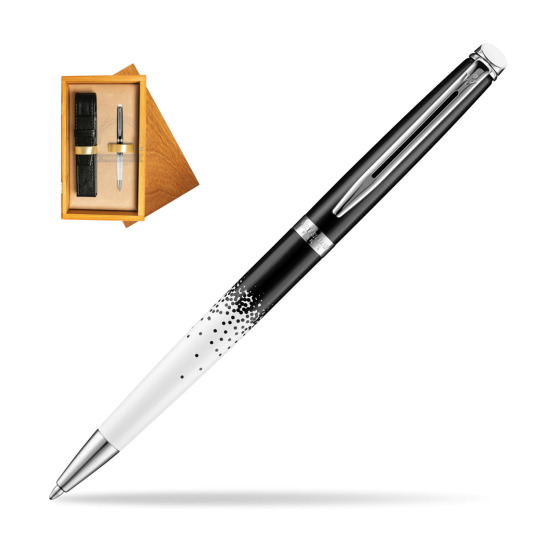 Waterman Hemisphere Ombres & Lumieres CT Ballpoint pen in single wooden box Honey Single Ecru