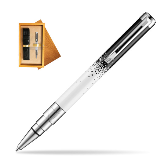Waterman Perspective Ombres & Lumieres CT Ballpoint pen in single wooden box Honey Single Ecru