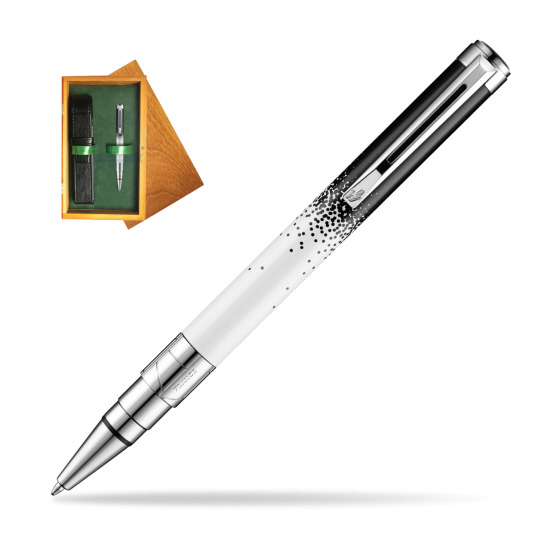 Waterman Perspective Ombres & Lumieres CT Ballpoint pen in single wooden box Honey Single Green