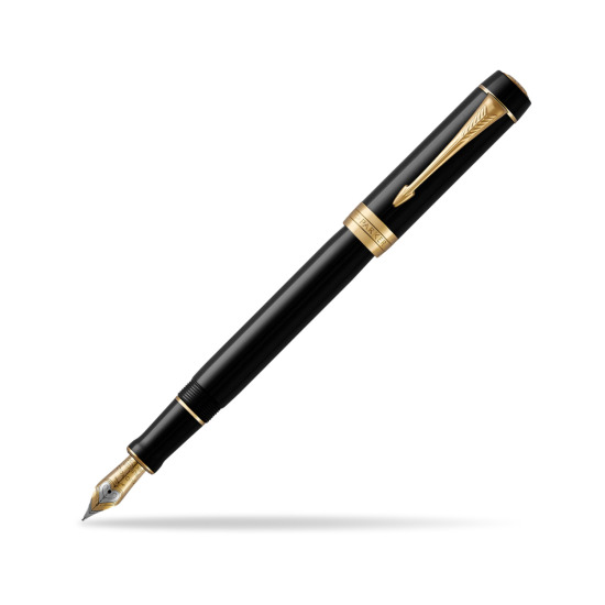 Parker Duofold Classic Black Centennial GT Penna Stilografica