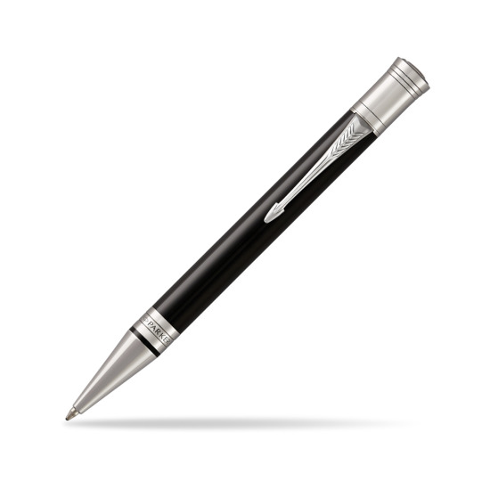 Parker Duofold Classic Black CT Ballpoint Pen 