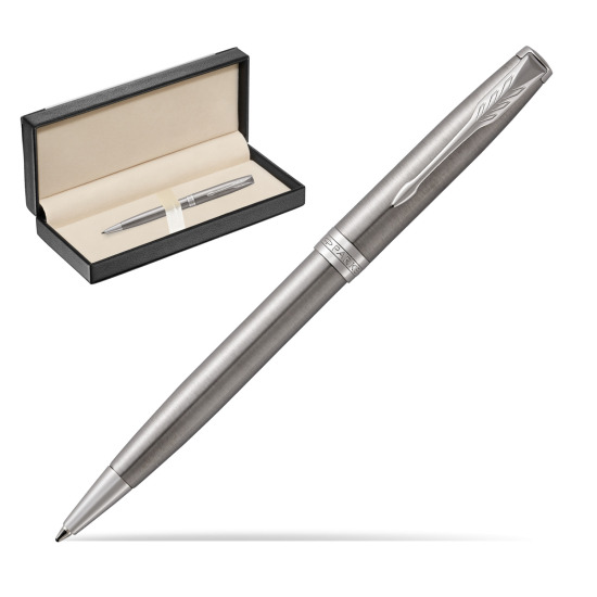 Parker Sonnet Stainless Steel CT Penna a Sfera in classic box black