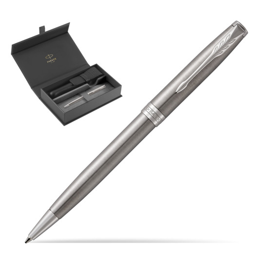 Parker Sonnet Stainless Steel CT Penna a Sfera in original Parker box, closed case