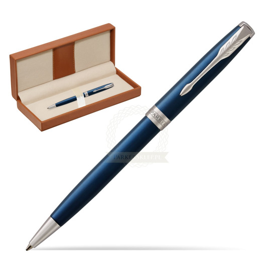 Parker Sonnet Subtle Blue CT Penna a Sfera  in classic box brown