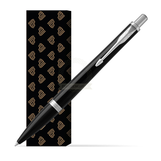 Parker Urban Black Cab CT Penna a Sfera in cover Golden Hearts
