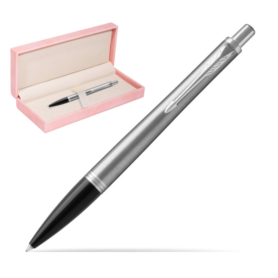 Parker Urban Metro Metallic CT Penna a Sfera in suede box pink