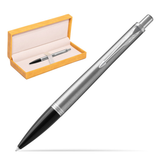 Parker Urban Metro Metallic CT Penna a Sfera in suede box yellow