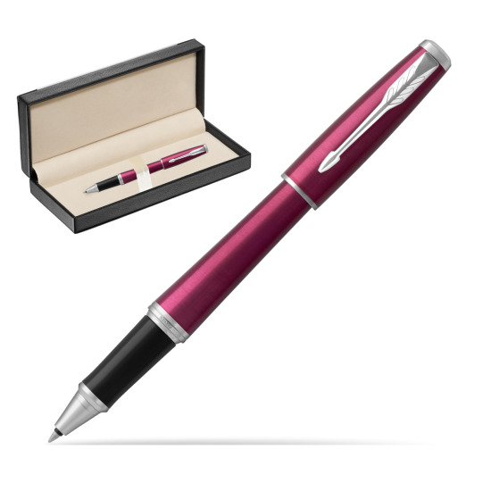Parker Urban Vibrant Magenta CT Penna Rollerball in classic box black