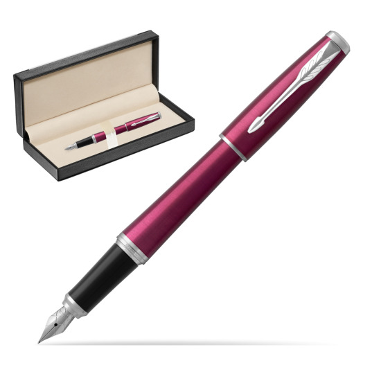 Parker Urban Vibrant Magenta CT Penna Stilografica in classic box black