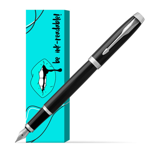 Parker IM Black CT Penna Stilografica in cover Ink-readable