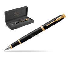 Parker IM Black GT Fountain Pen in original Parker Prestige box