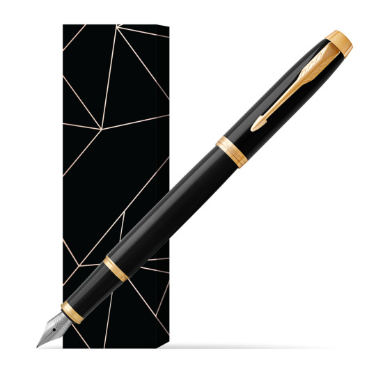 Parker IM Black GT Fountain Pen in cover Lucky