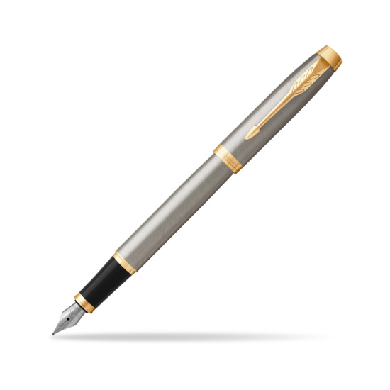 Parker IM Brushed Metal GT Penna Stilografica