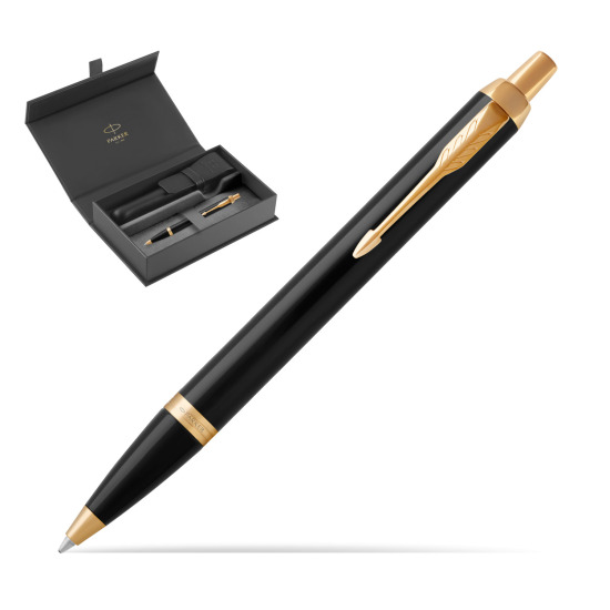 Parker IM Black GT Ballpoint Pen in original Parker box, closed case