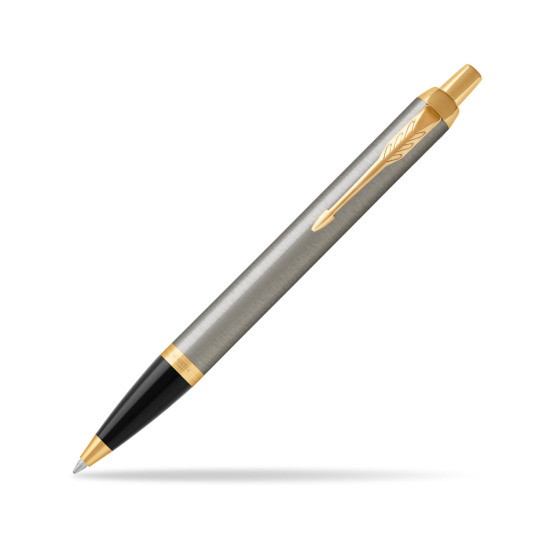 Parker IM Brushed Metal GT Ballpoint Pen