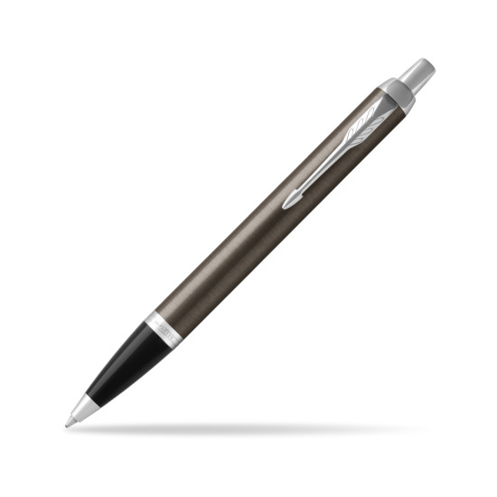 Parker IM Dark Espresso Lacquer CT Ballpoint Pen