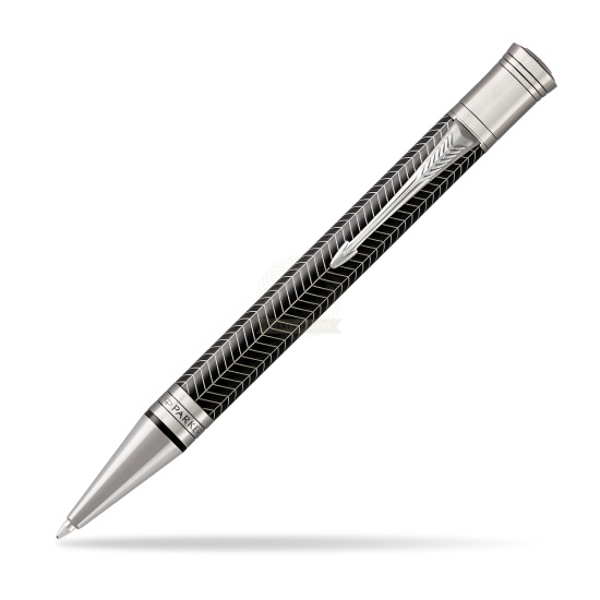 Parker Duofold Prestige Black Chevron CT Penna a Sfera