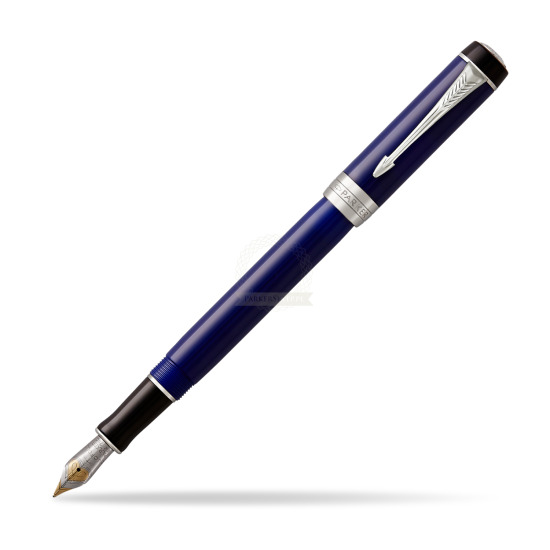 Parker Duofold Classic Blue & Black International CT Penna Stilografica